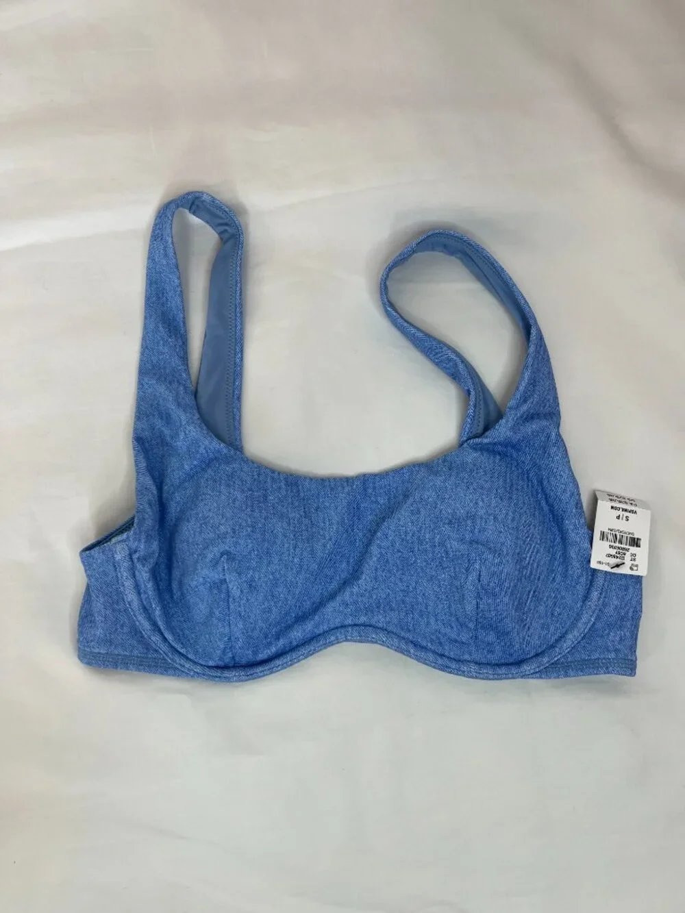 Pink Victoria's Secret Blue High Waist 2 Piece Bikini - Picture 3 of 8